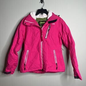 Koppen Hooded Snow Ski Snowboard Jacket Women M RN#104141